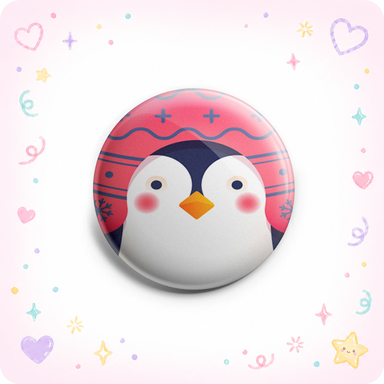 Penguin Face Topper - Vault - - Topperswap