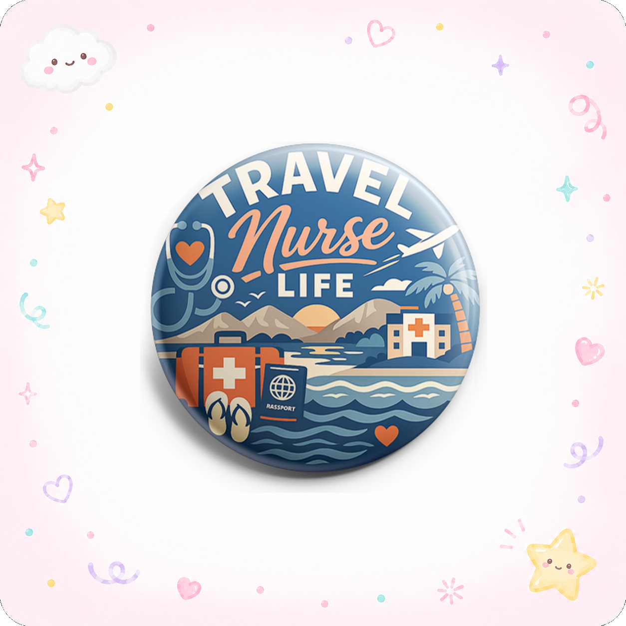 Travel Nurse Life Topper - - Topperswap