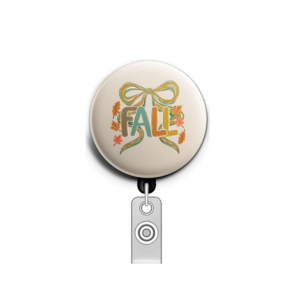 Autumn Swapfinity Retractable ID Badge Reel - - Topperswap