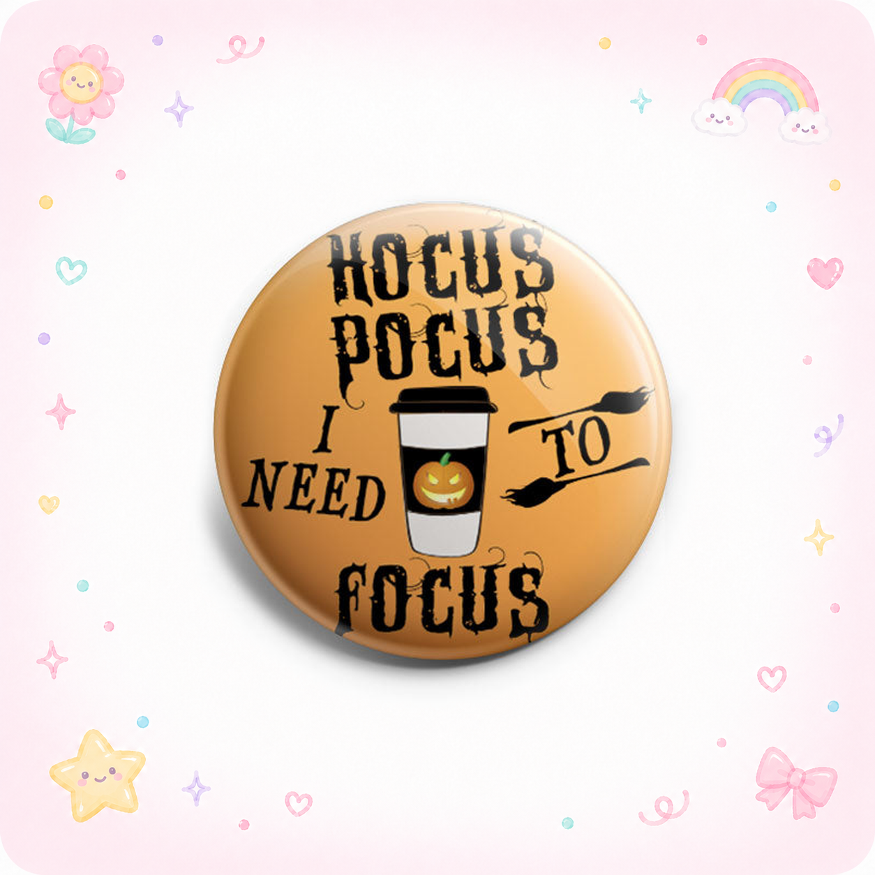 Hocus Pocus I Need to Focus Topper - Vault - - Topperswap