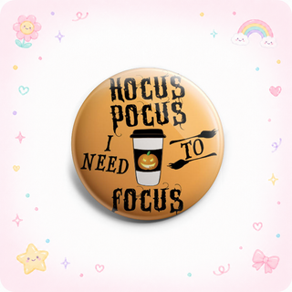 Hocus Pocus I Need to Focus Topper - Vault