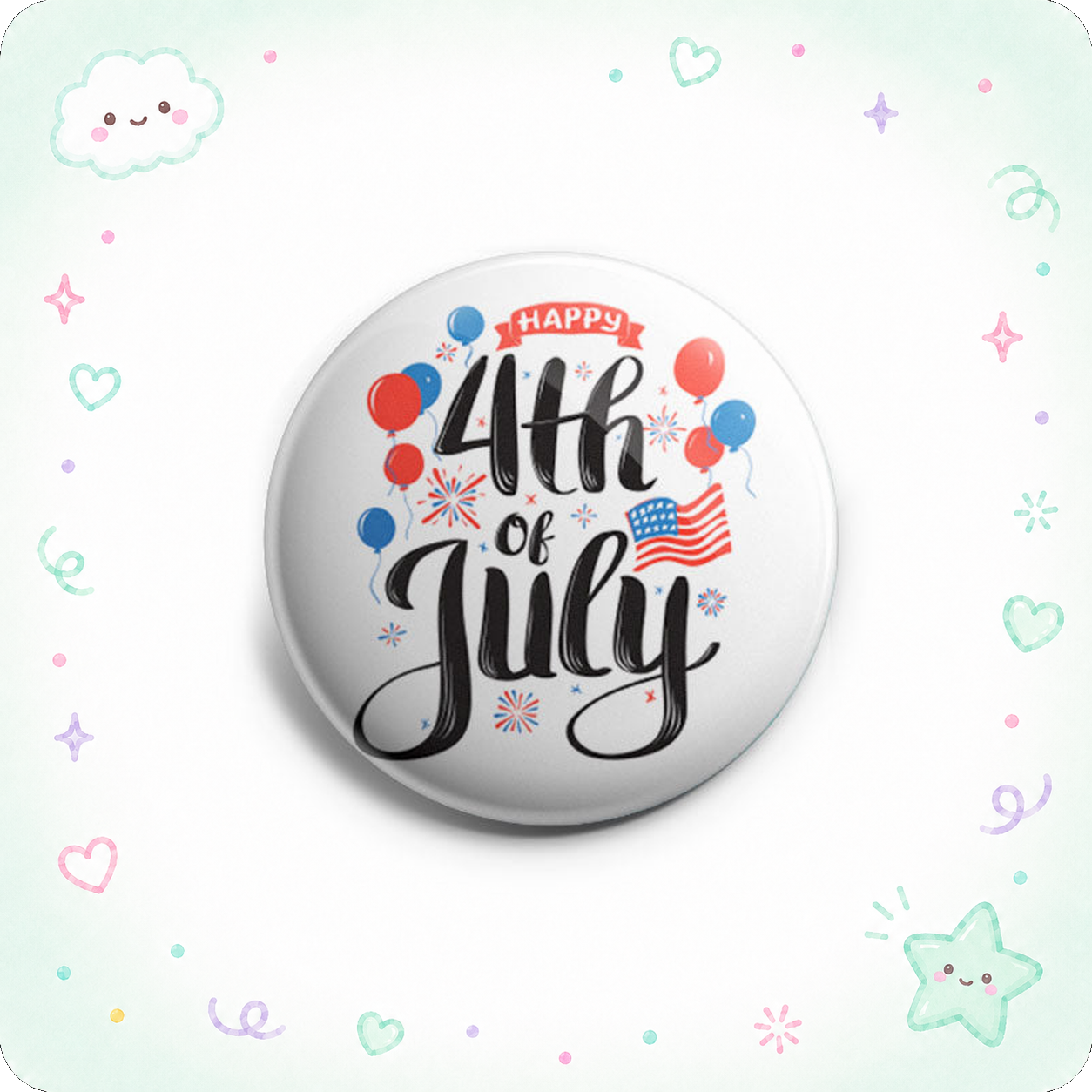 4th of July Topper - - Topperswap