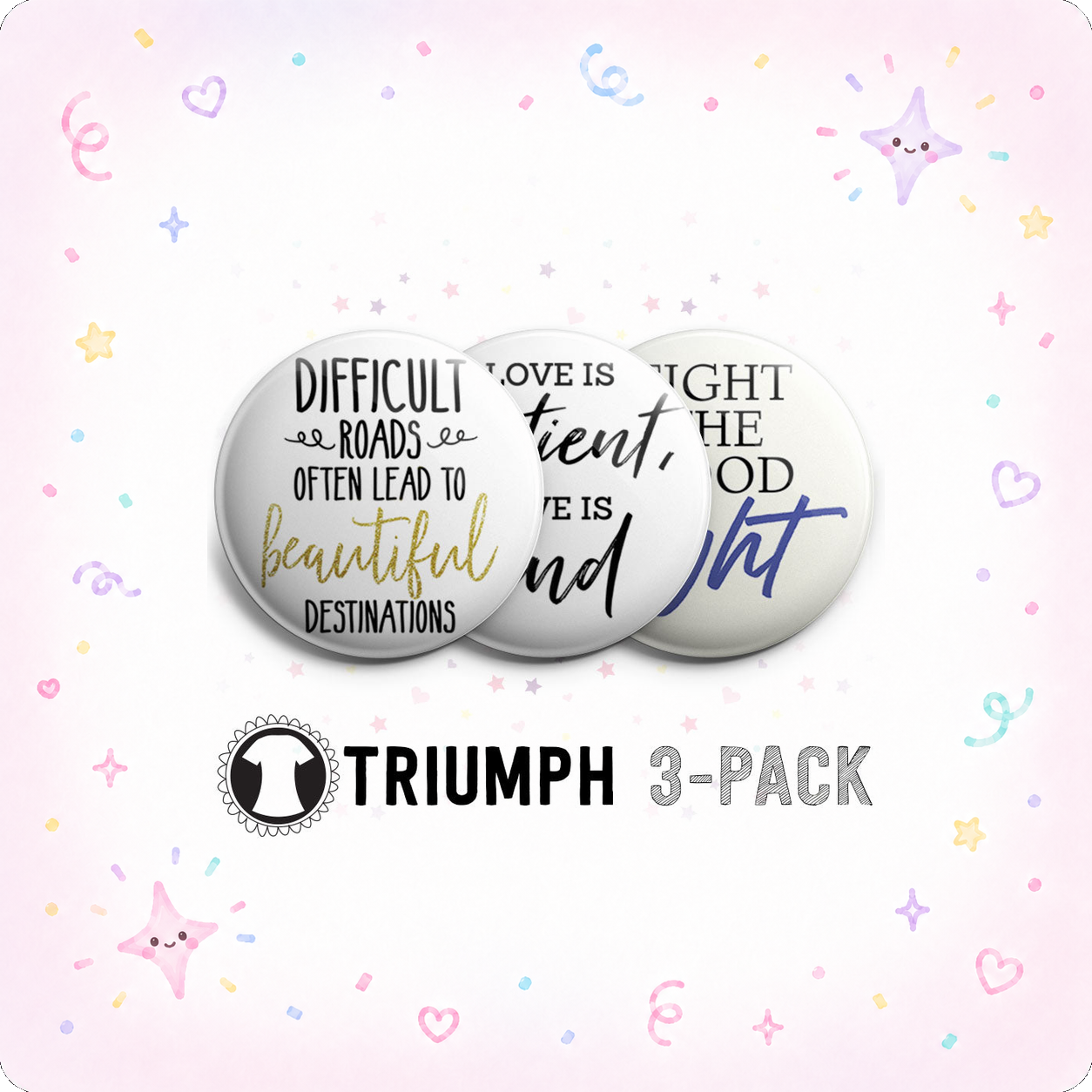 Triumph 3-Pack (Save 5%) - - Topperswap