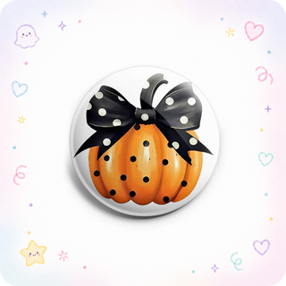 Polka-Dot Pumpkin Perfection Topper