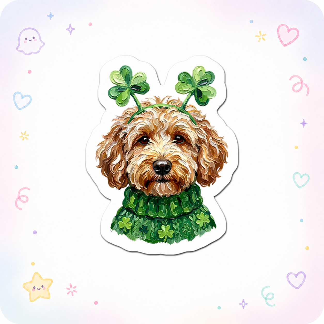 Lucky Pup Legend Sticker - - Topperswap