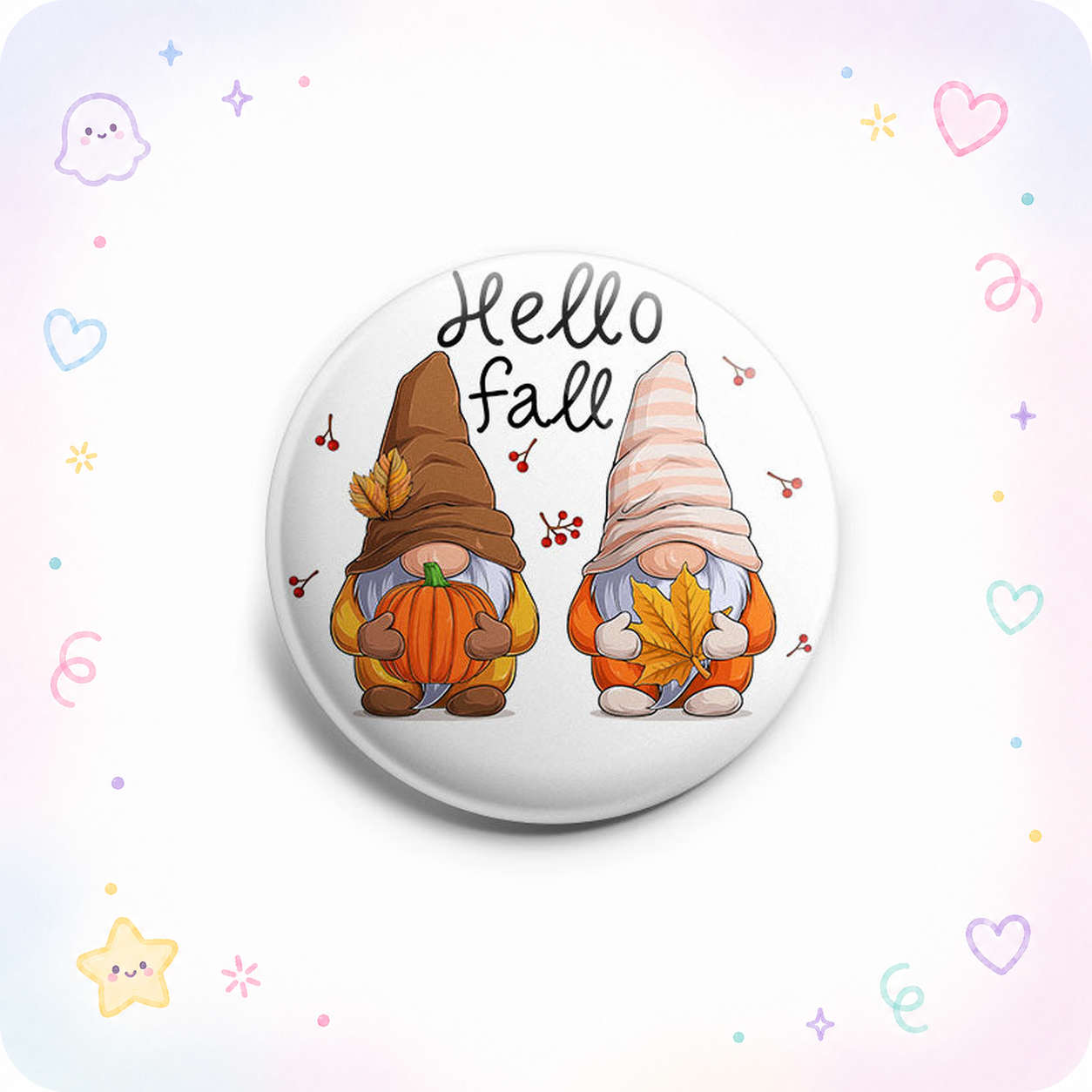 Hello Fall Gnomes 2022 Topper - - Topperswap