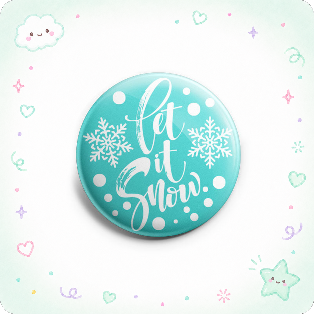 Let it Snow Topper - - Topperswap