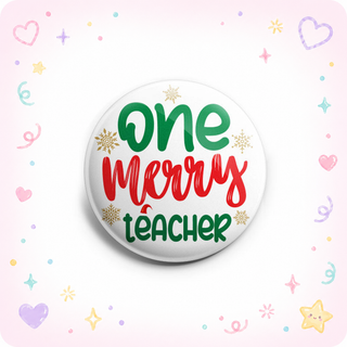 Merry Teacher 21 Topper