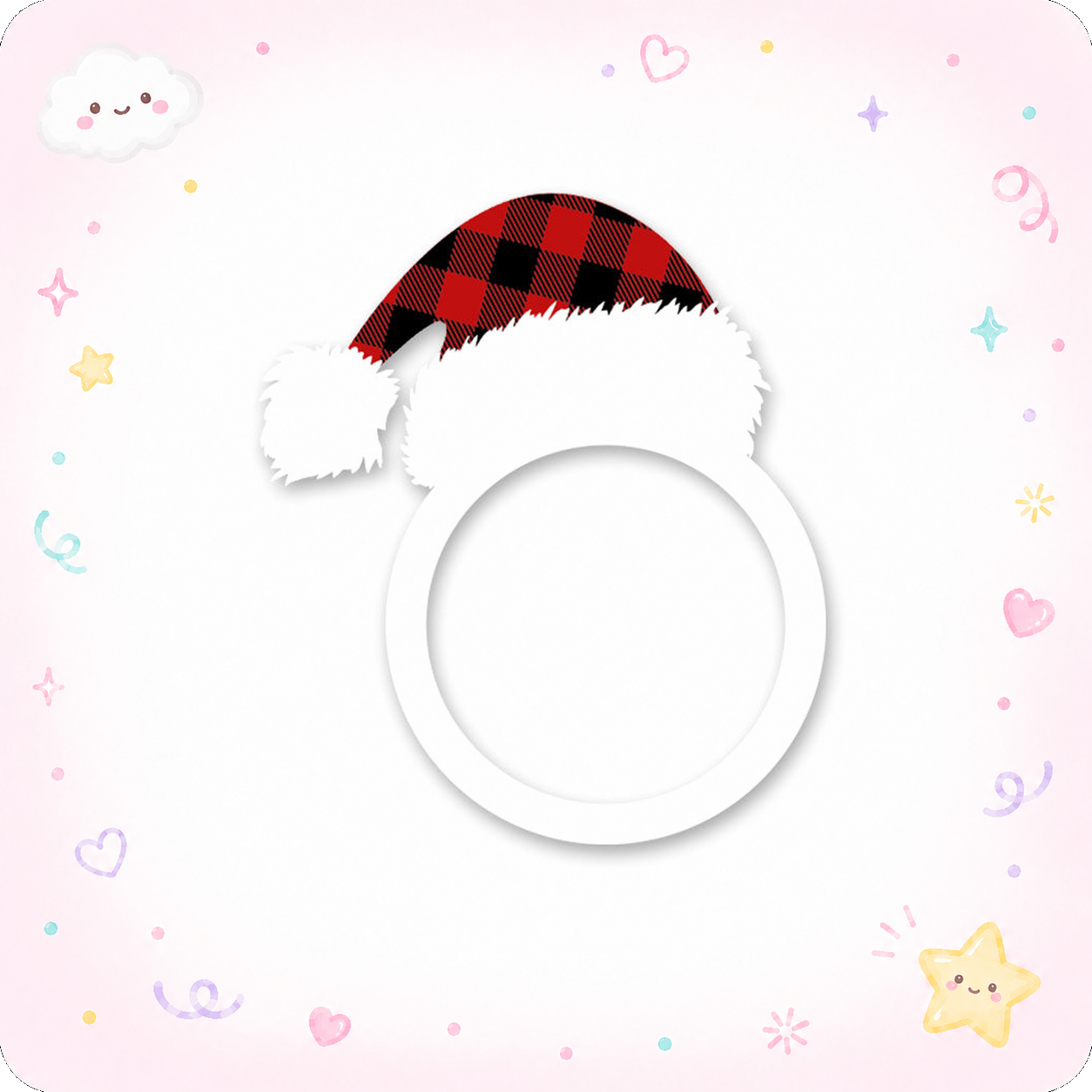 Plaid Santa Hat Swapper - - Topperswap