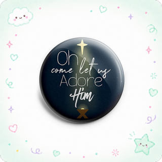 O Come Let Us Adore Him Topper - Vault