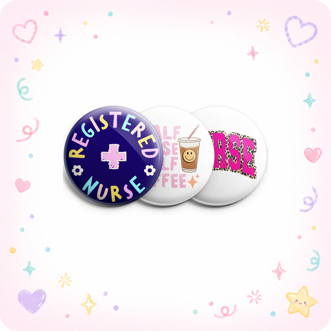 Nurse Essentials Bright Topper 3-Pack (Save 5%) - - Topperswap