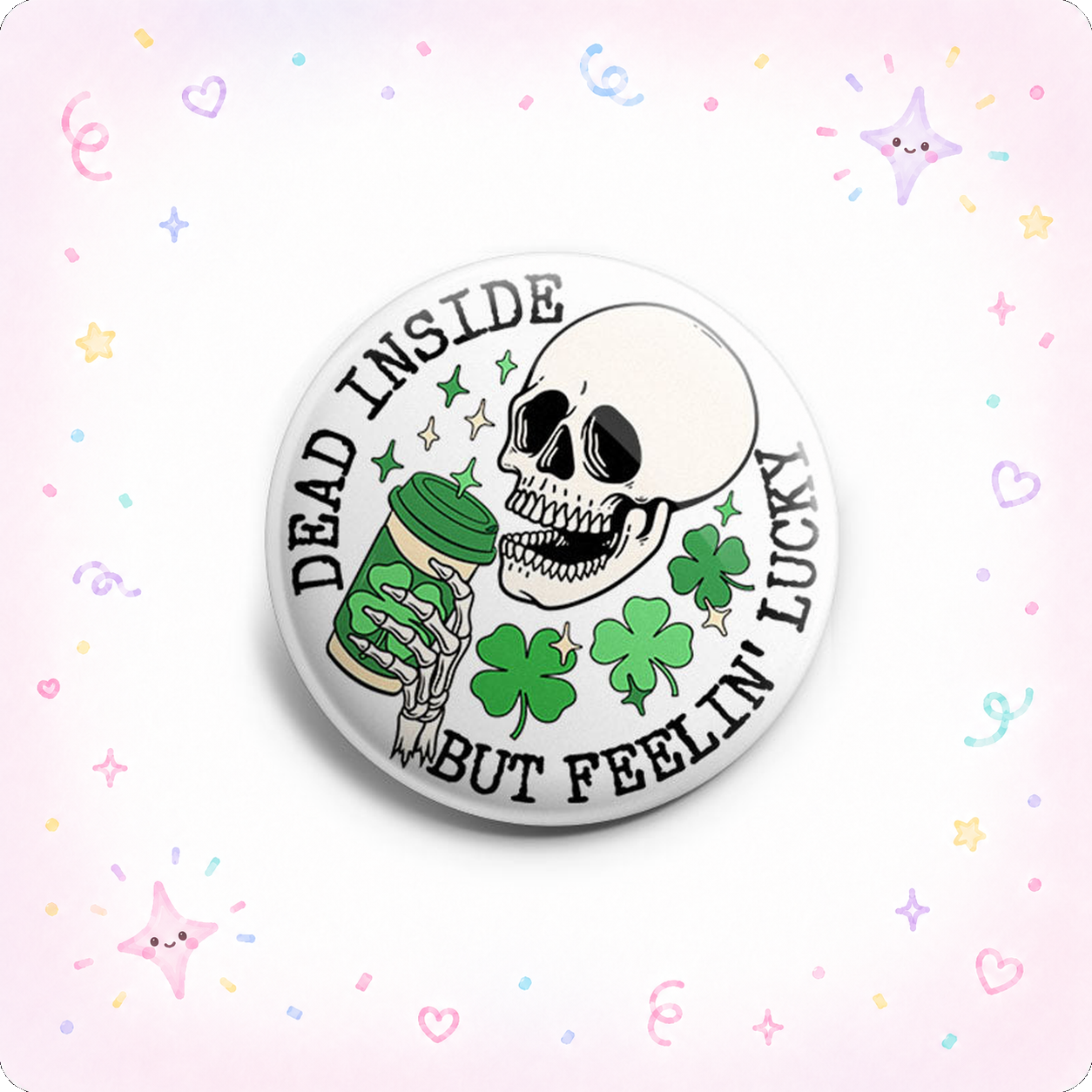 Sarcastic Skeleton Cheers Topper - - Topperswap