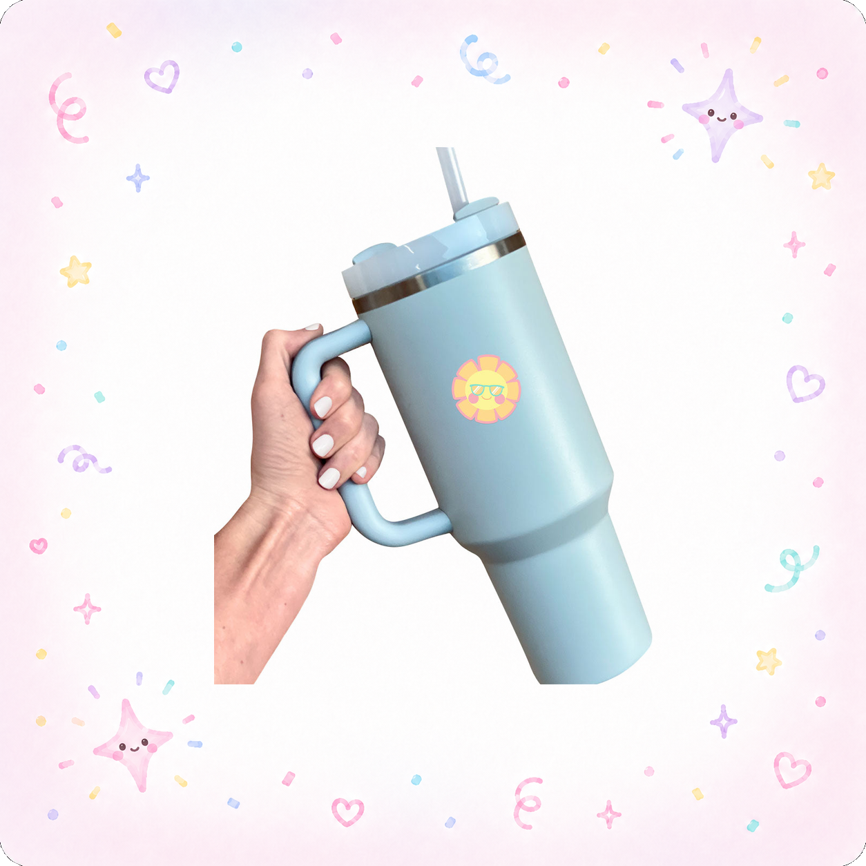 Cool Sun Sticker - - Topperswap