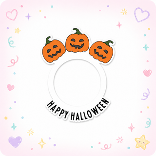 Pumpkin Trio Happy Halloween Swapper