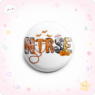 Halloween Time for Nurse Topper