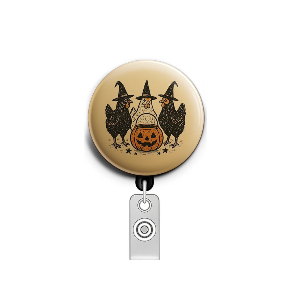 Broomstick Bantam Swapfinity Retractable ID Badge Reel - - Topperswap