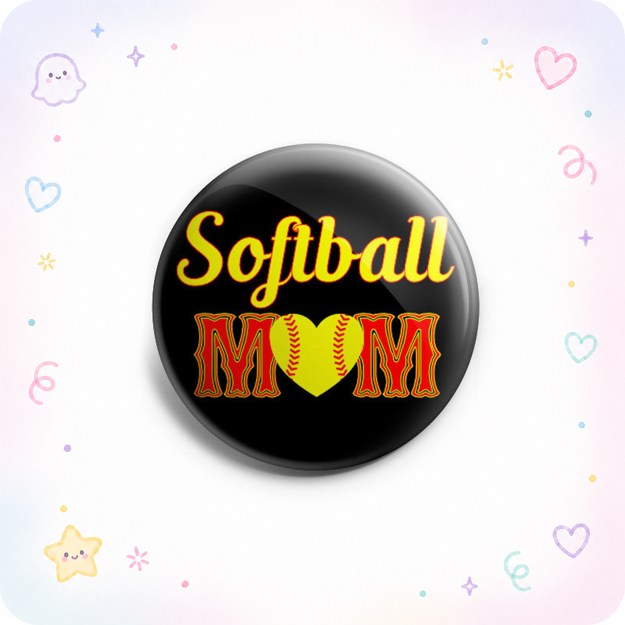 Softball Mom Topper - - Topperswap