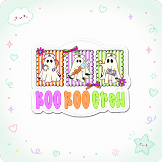 Boo Boo Crew Sticker
