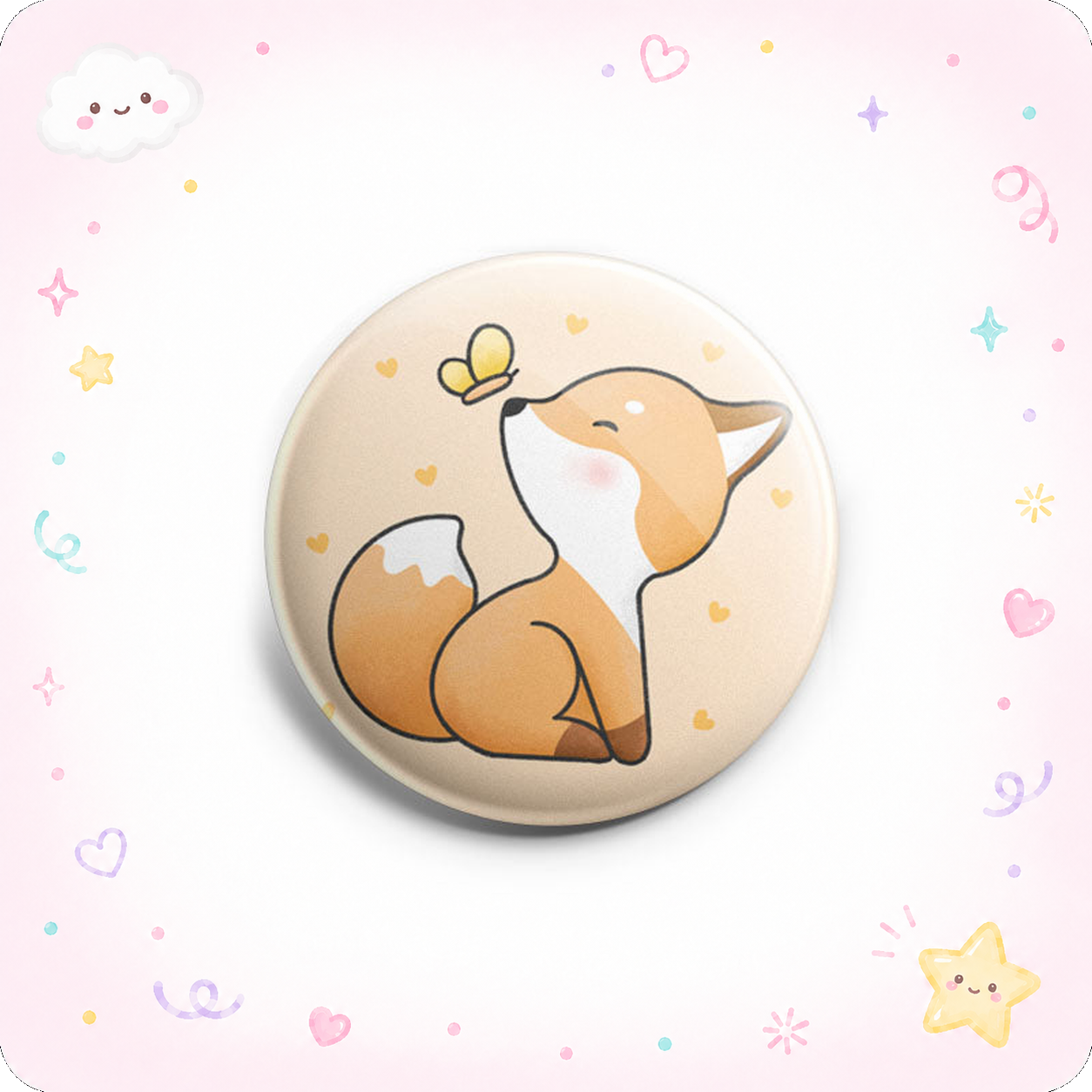 Butterfly Fox Topper - - Topperswap