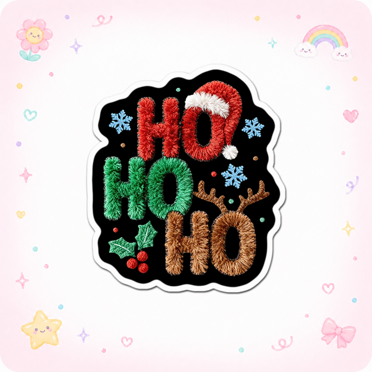 Ho Ho Holiday Hero Sticker - - Topperswap