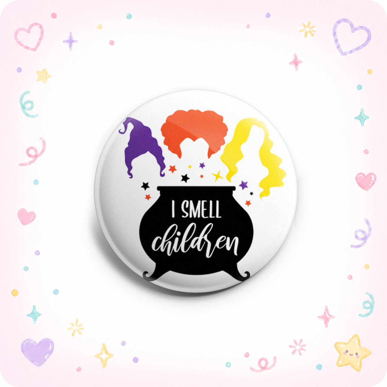 Scary Witches Cauldron Topper - - Topperswap