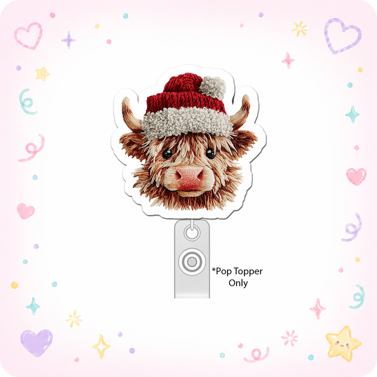 Festive Fur Boss Pop Topper - - Topperswap