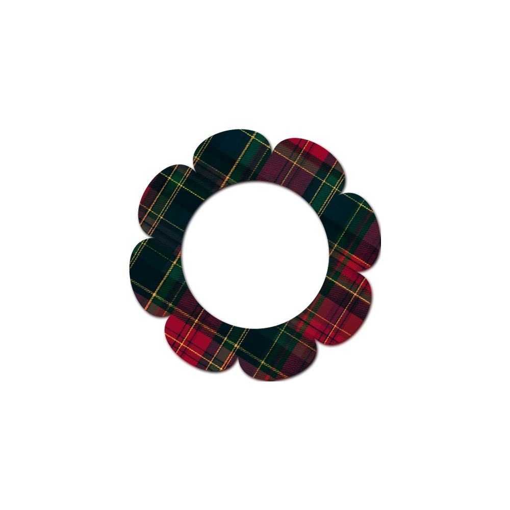 Plaid Pattern Swapper Frame - - Topperswap