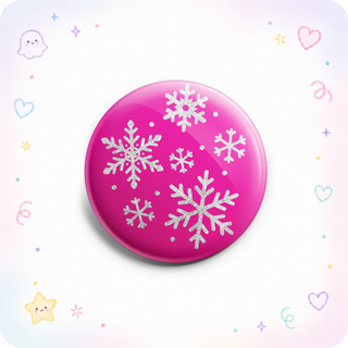 Pink Snowfall Simplicity Topper