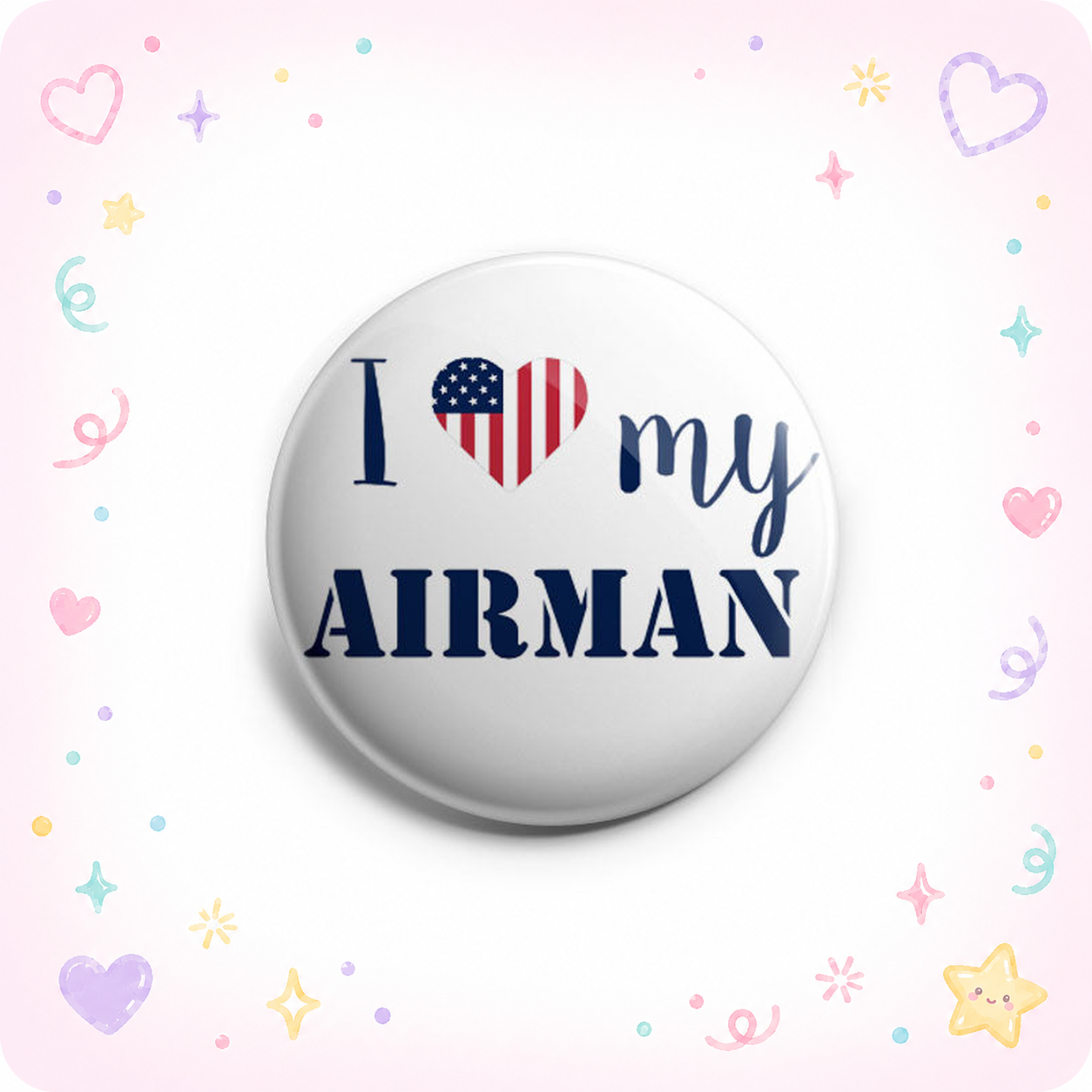 I Love My Airman Topper - - Topperswap