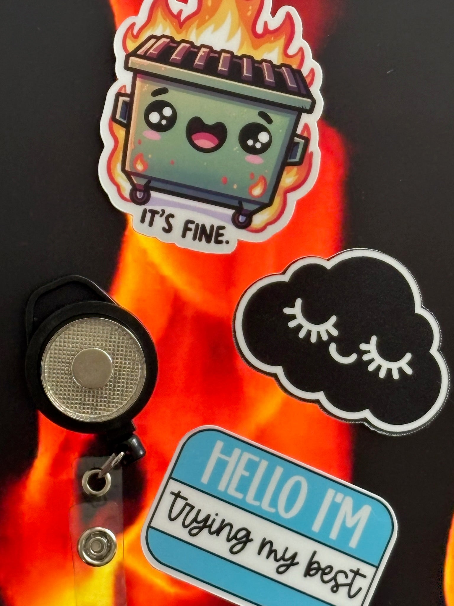 Black Cloud Pop Topper - - Topperswap