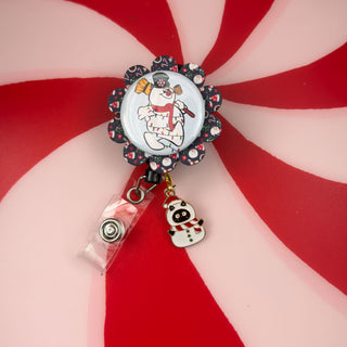 Snowy Catmas Charm Charm Swapfinity Badge Reel Add-on