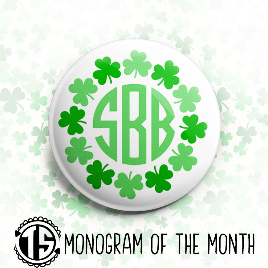 Monogram Topper of the Month - Classic Shine - Topperswap