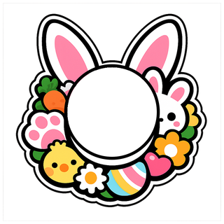 Swapper Frame - Easter Kawaii