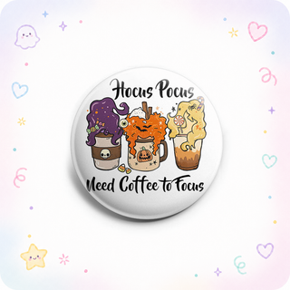 Spooky Halloween Sisters Latte Topper