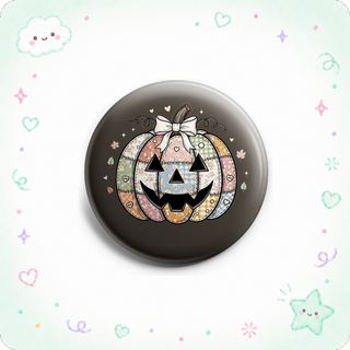 Patchwork Pumpkin Topper