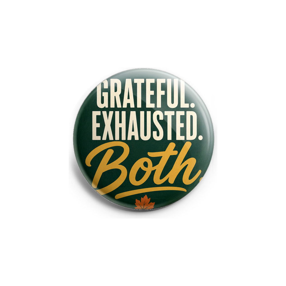Grateful Exhaustion Topper