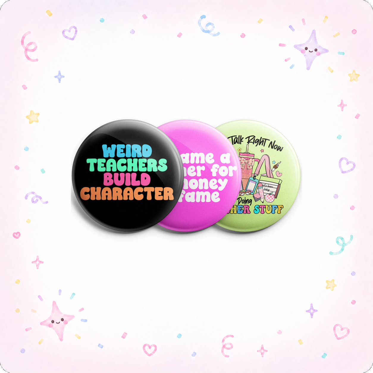 Classroom Cheer Topper 3-Pack (Save 5%) - - Topperswap
