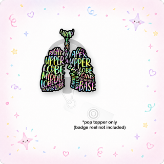 Lungs Anatomy Pop Topper