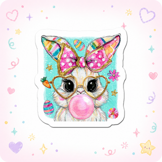 Bubblegum Bunny Boss Sticker