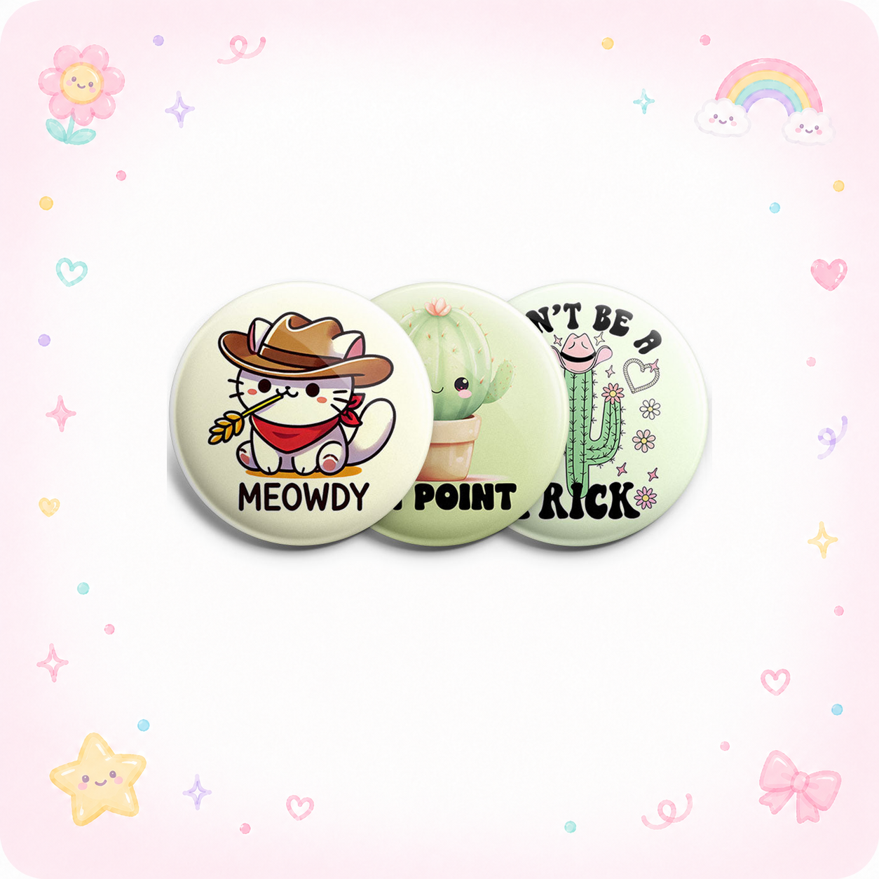 Cowboy Cuteness Topper 3-Pack (Save 5%) - - Topperswap
