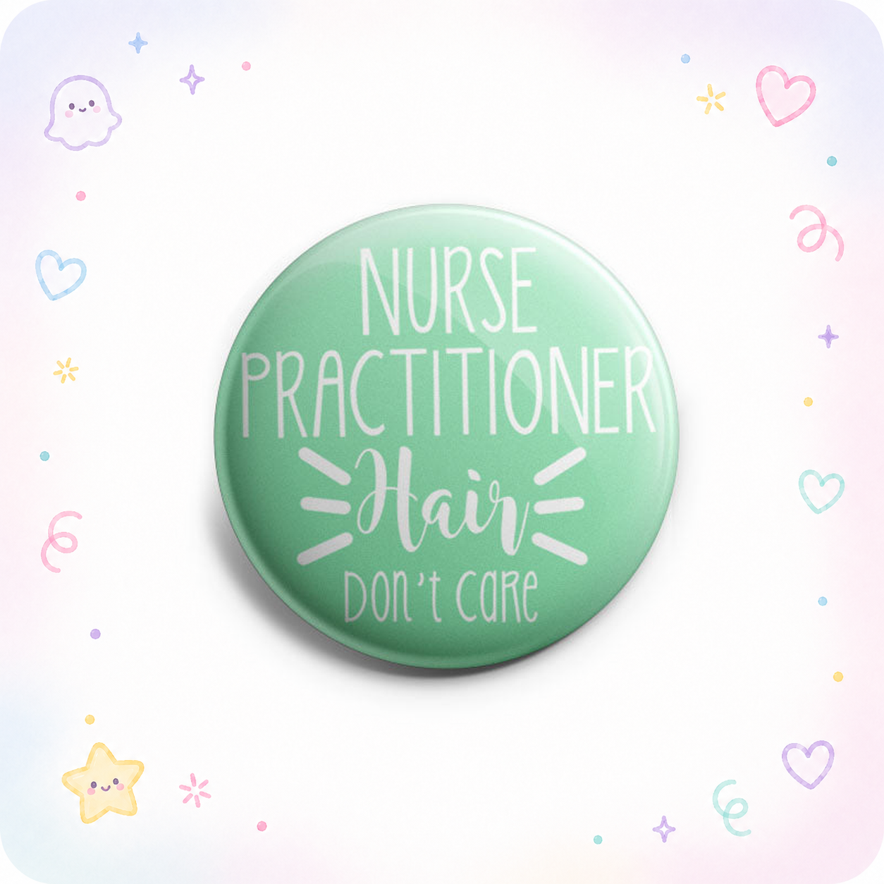 Nurse Practitioner Hair Topper - - Topperswap