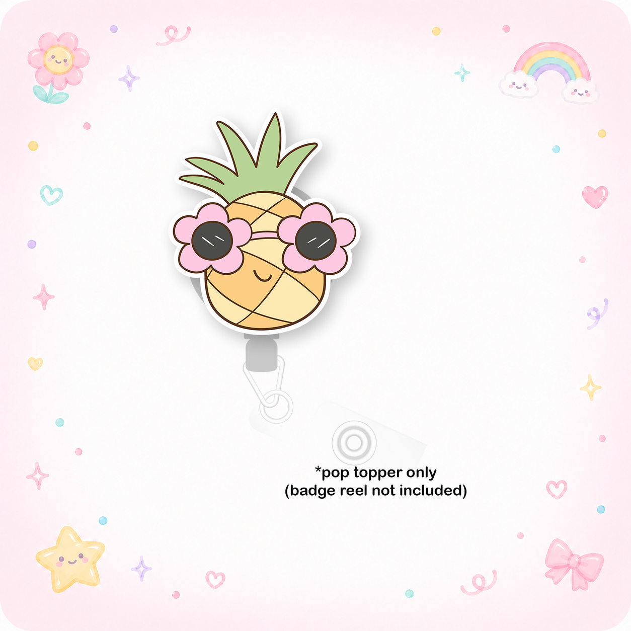 Pineapple Party Pop Topper - - Topperswap
