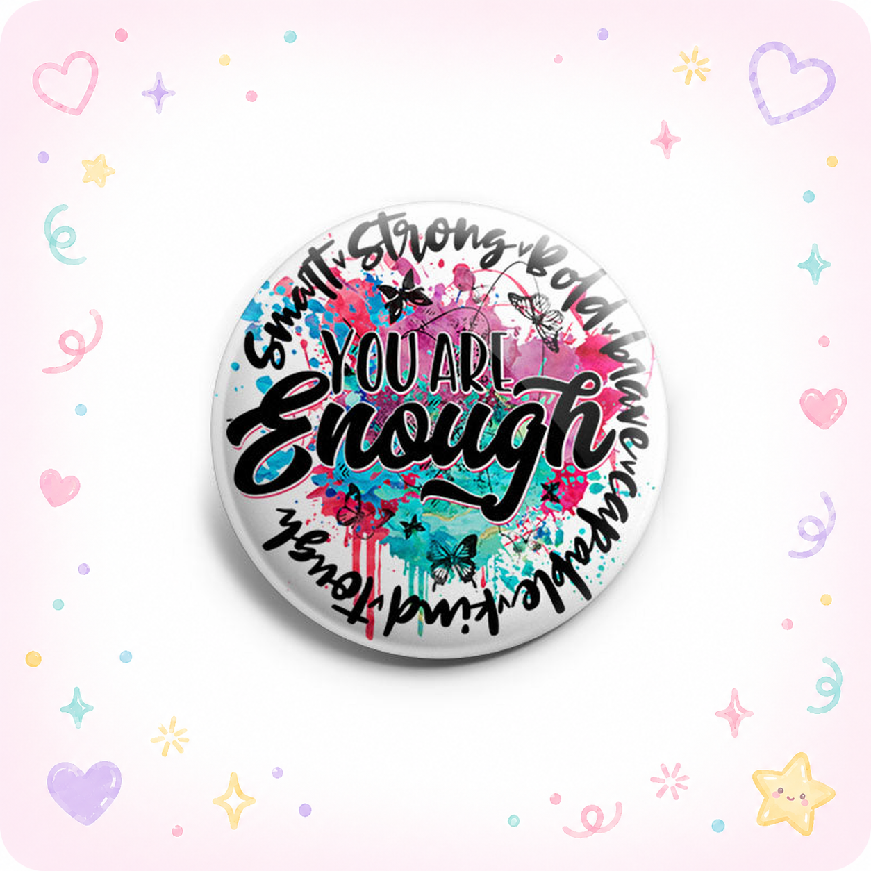 Butterfly Affirmations Topper - - Topperswap