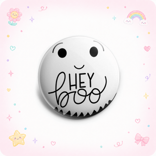 Cute Ghost Hey Boo Topper - Vault