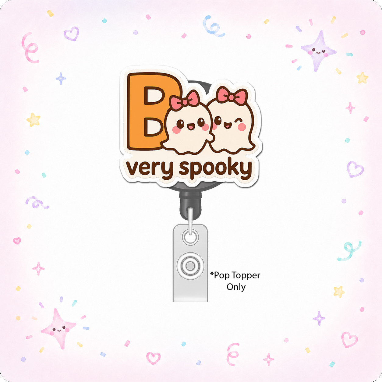 Boo-tiful Day Warrior Pop Topper - - Topperswap