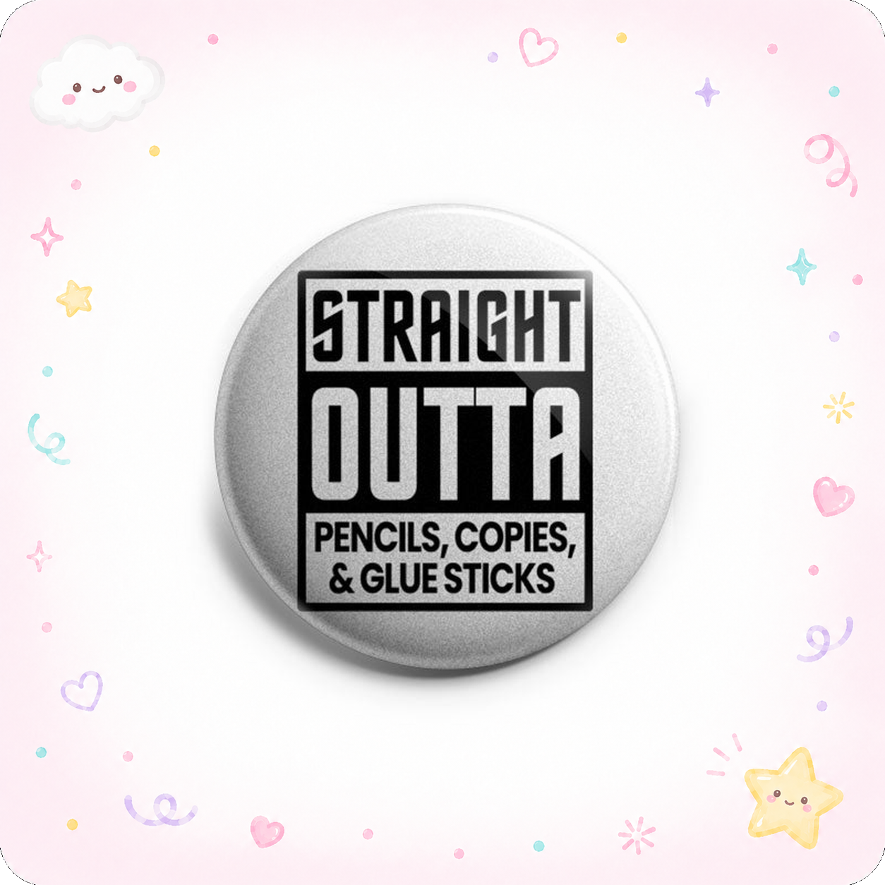 Straight Outta Pencils Topper - - Topperswap