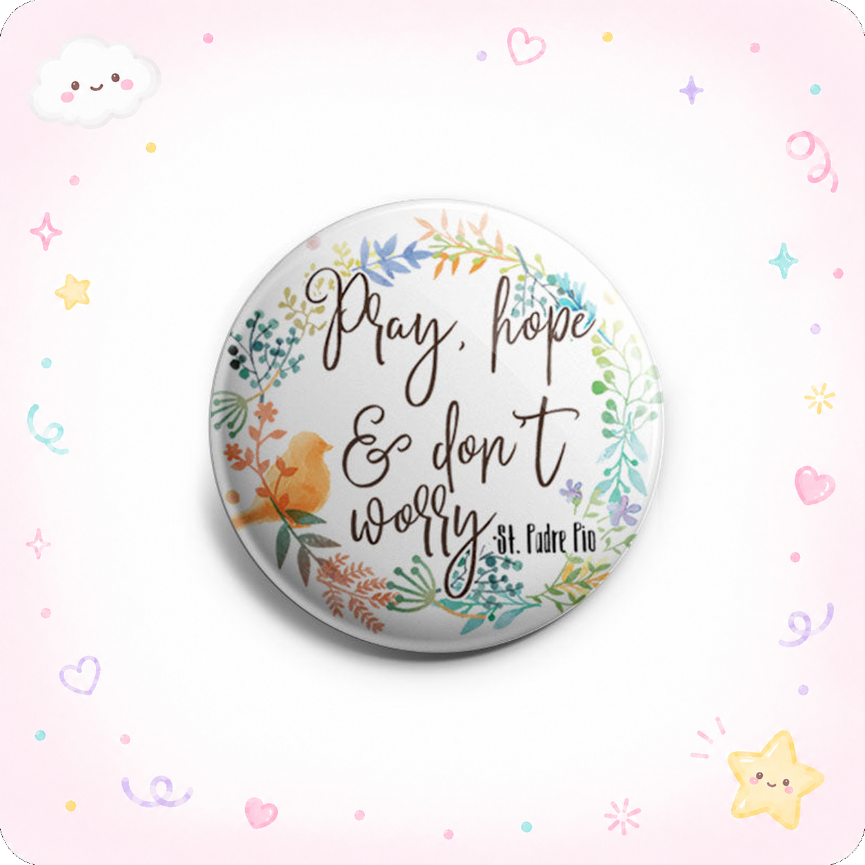 Pray, Hope, Don't Worry Topper - - Topperswap