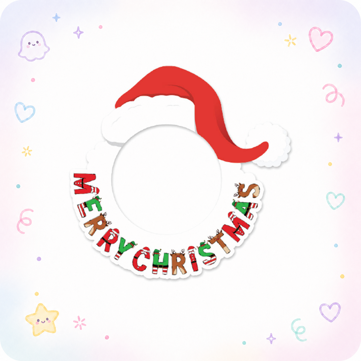 Merry Christmas Santa Hat Swapper - - Topperswap