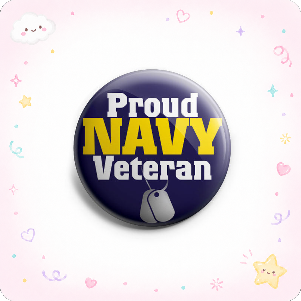 Navy Veteran Topper - - Topperswap