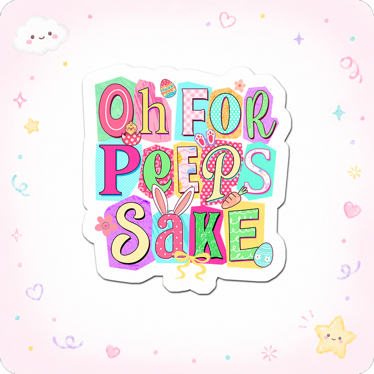 Springtime Sass Guru Sticker - - Topperswap